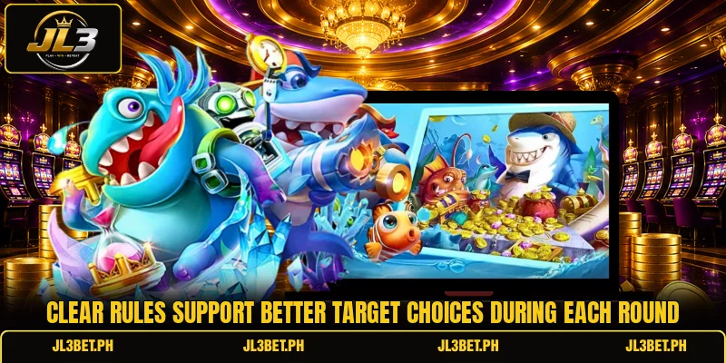 Clear rules support better target choices during each round