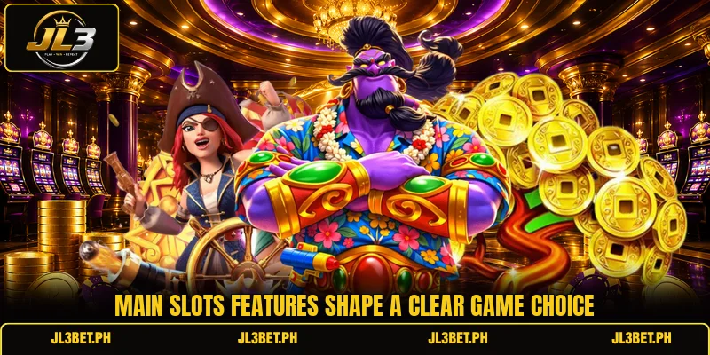 Main slots features shape a clear game choice Main slots features shape a clear game choice
