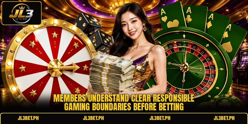 Members understand clear responsible gaming boundaries before betting