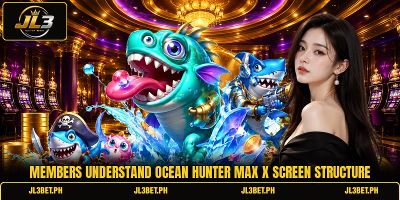 Members understand Ocean Hunter Max X screen structure