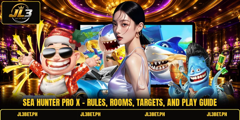 Sea Hunter Pro X - Rules, Rooms, Targets, And Play Guide