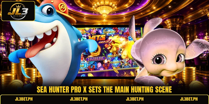 Sea Hunter Pro X sets the main hunting scene